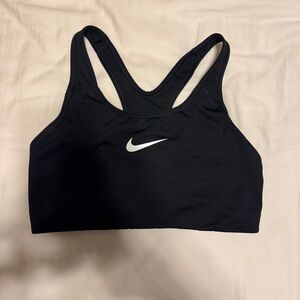 Nike pro dry fit sports bra - black